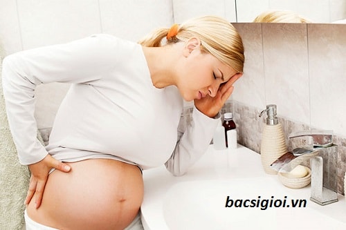 Chóng mặt khó thở khi mang thai