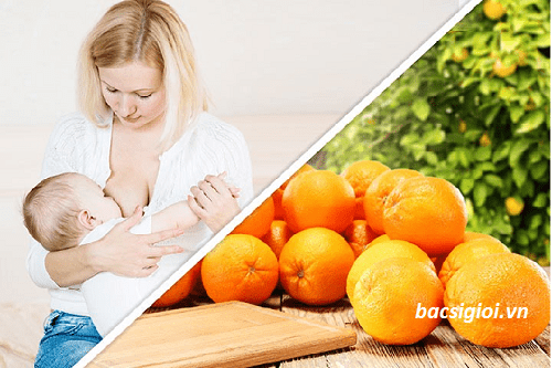 Ăn cam khi mang thai giúp lợi sữa