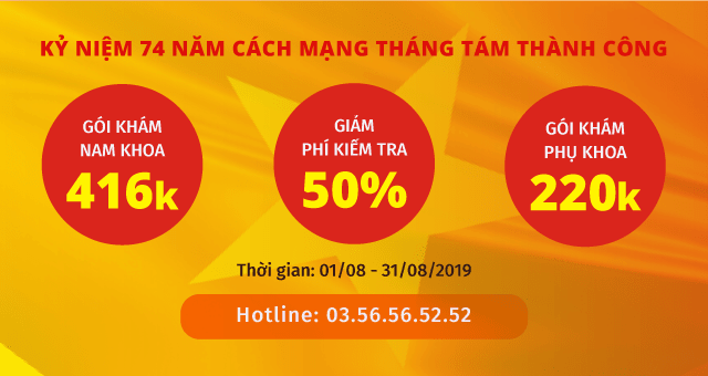 Ưu đãi mừng cách mạng tháng 8 thành công